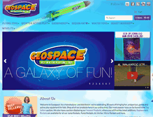 Tablet Screenshot of geospaceplay.com